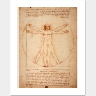 Vitruvian Man Posters and Art